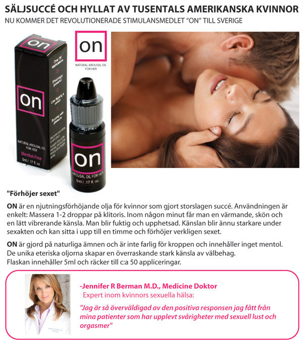 ON by Sensuva - klicka f�r mer info...