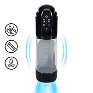 TechnoThrust - Automatic Waterproof Masturbator Pump - Black