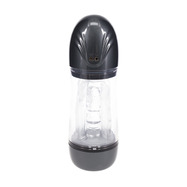 SonicPull - Suction and Vibration Masturbator Pump - Multimedia Enhanced - Gun Metal