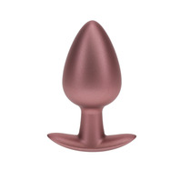 Smooth Silicone Anal Plug - Large - 3.5