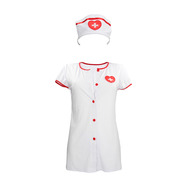 Nurse Costume - S/M - White