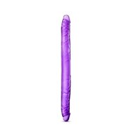 B Yours 16 Inch Double Dildo - Purple