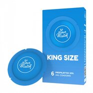 King Size - Condoms - 60 mm - 6 Pieces