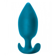 Anal Plug With A Misplaced Centre Of Gravity - Insatiable - Aquamarine